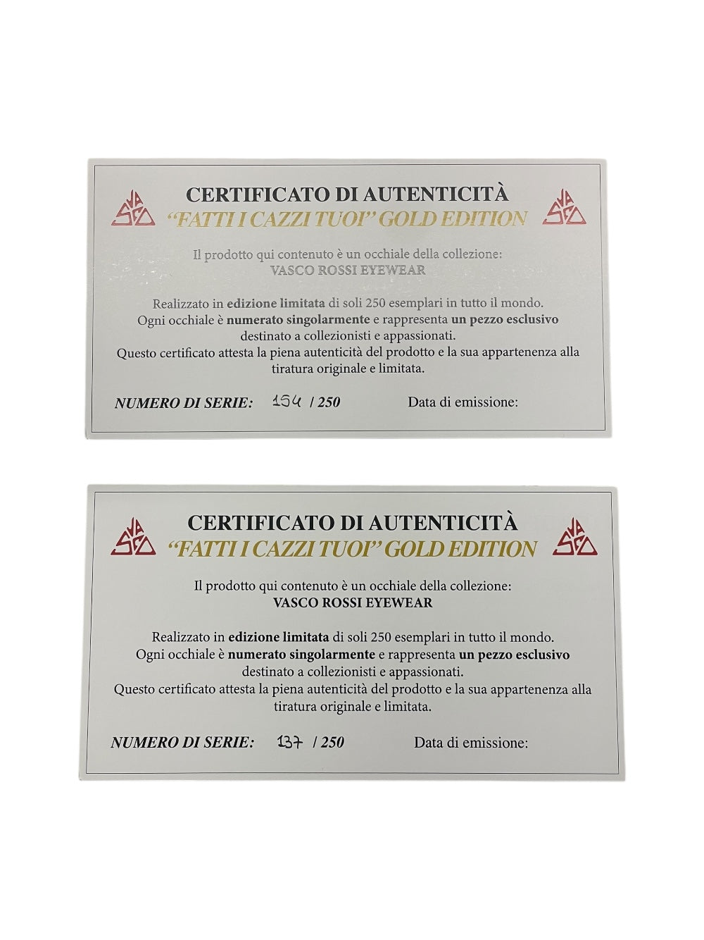 Saraghina X Vasco - Fatti i Cazzi Tuoi Gold Edition