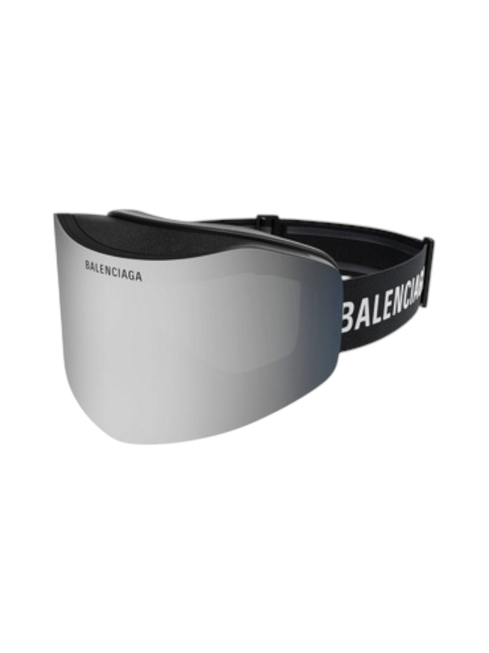 Balenciaga BB0379s Ski Mask - Black / Silver