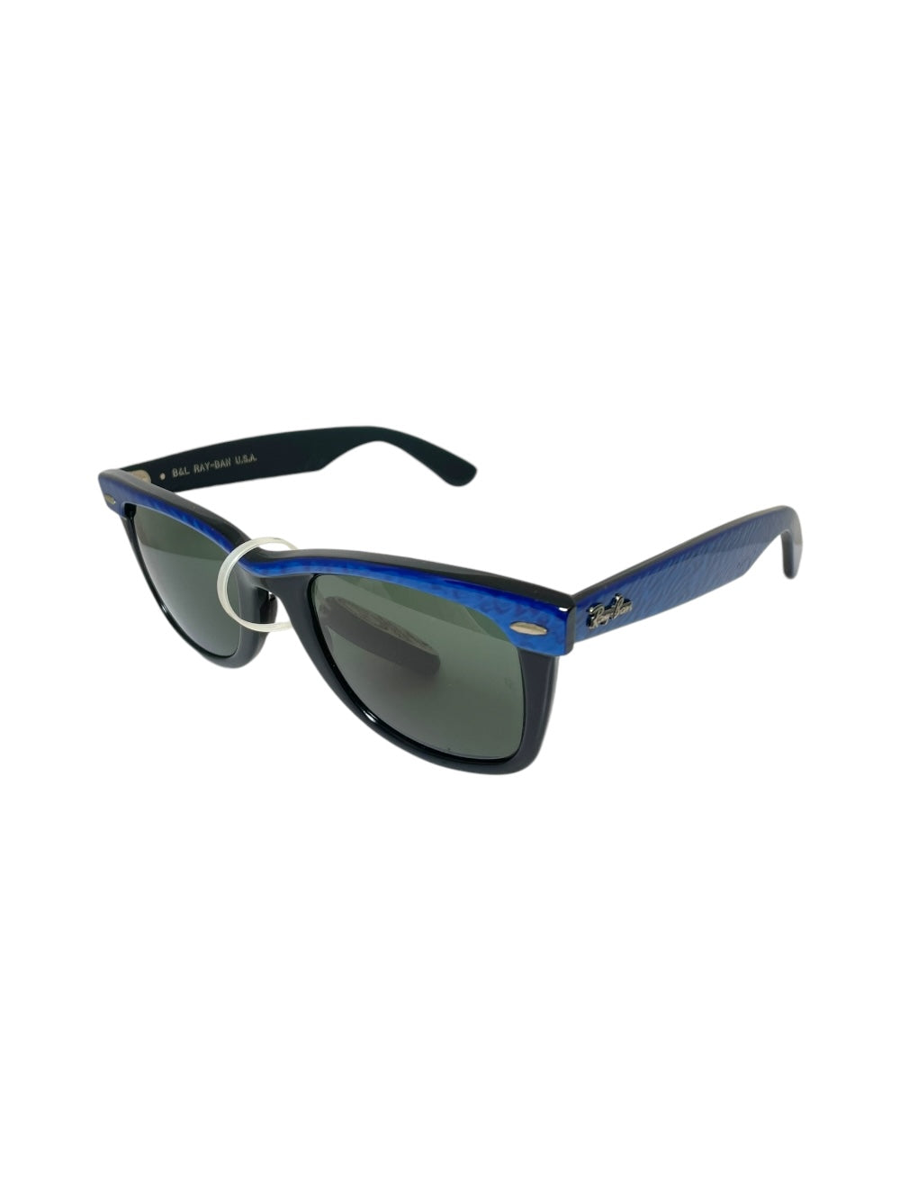 RAY BAN - WAYFARER - BLACK & BLUE