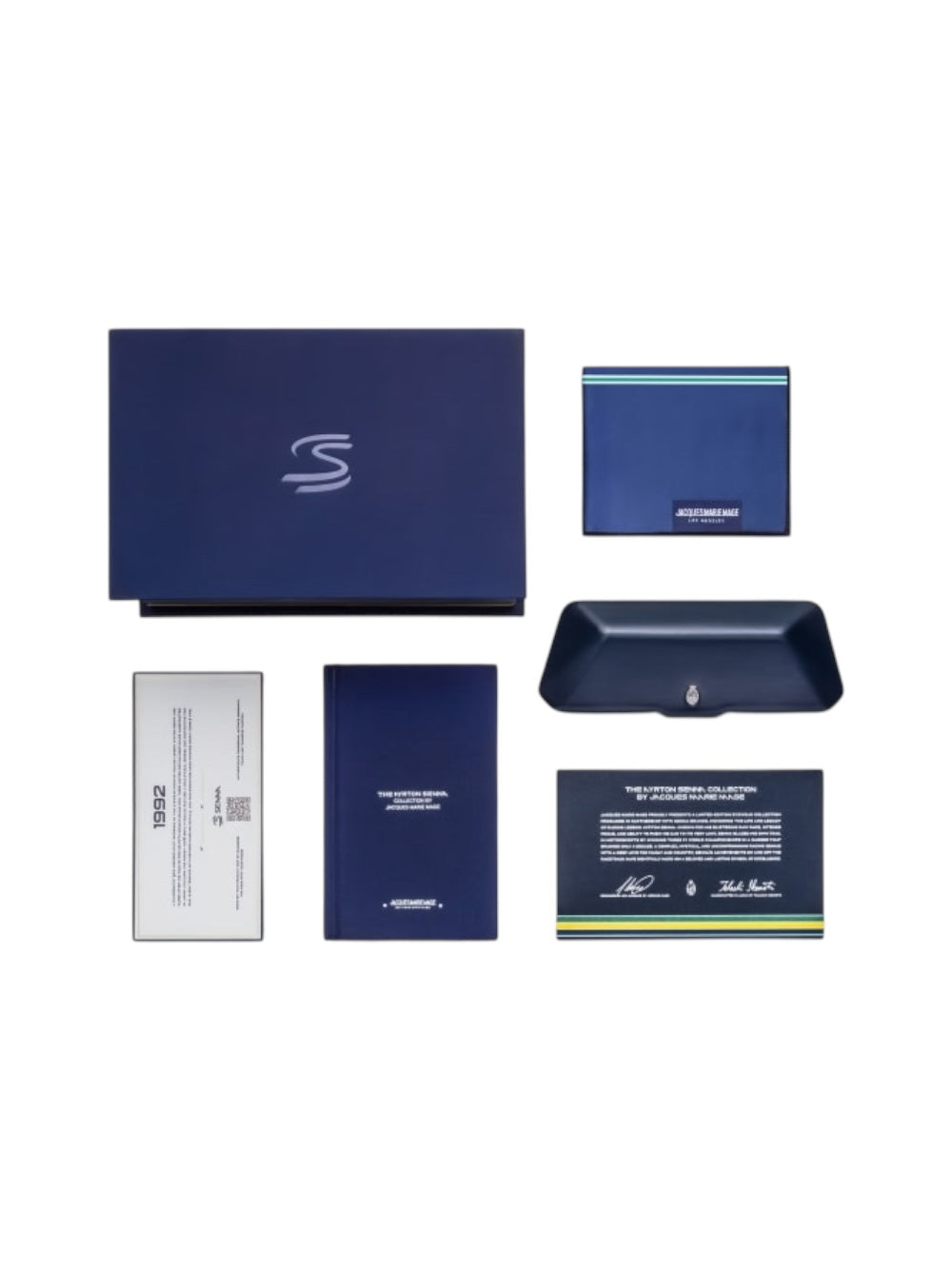 Jacques Marie Mage - X Ayrton Senna By JMM 1992