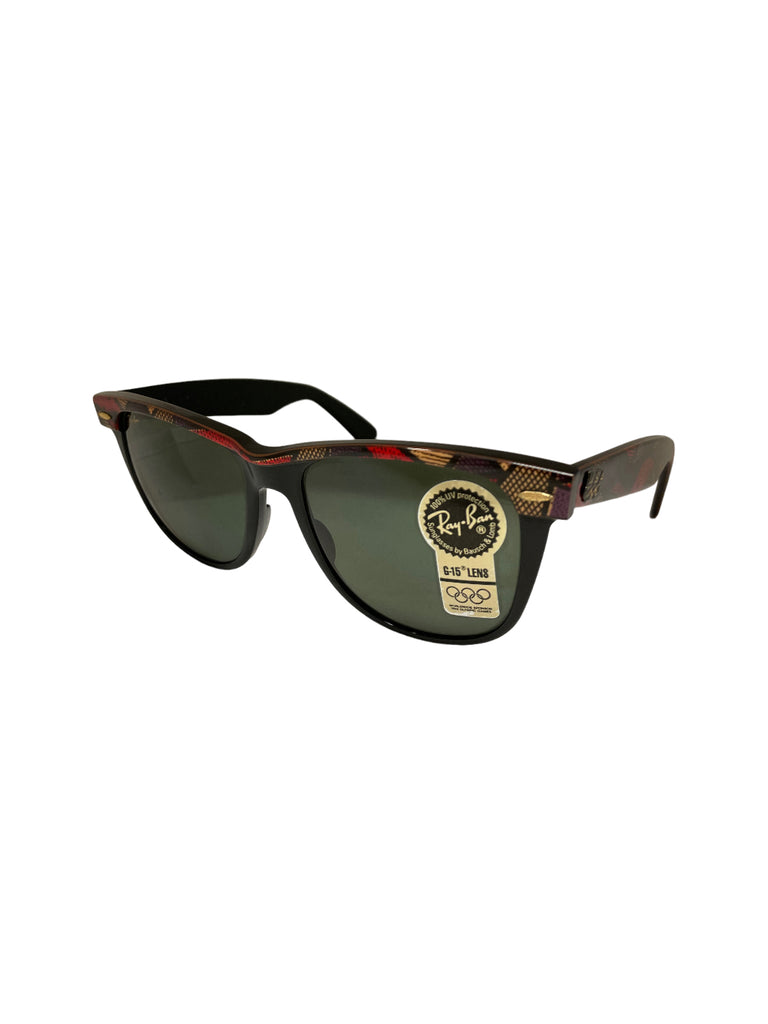 RAY BAN - WAYFARER - 1992 OLYMPIC GAMES - BLACK – Zambrelli